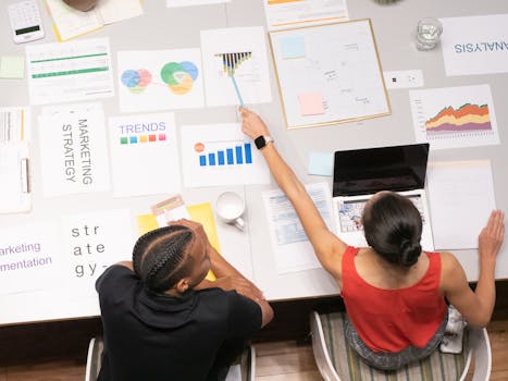 team brainstorming in a high-pressure office