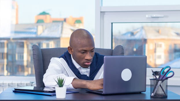 exhausted person at a desk