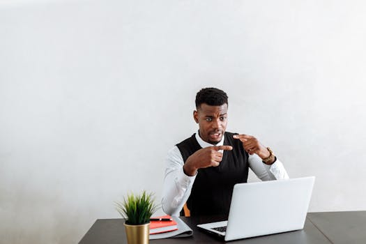 burnt-out professional at their desk